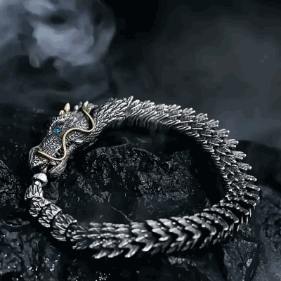 🐉 Brazalete Dragón de la Suerte: ¡Lleva Contigo la Fuerza y Prosperidad! ✨
